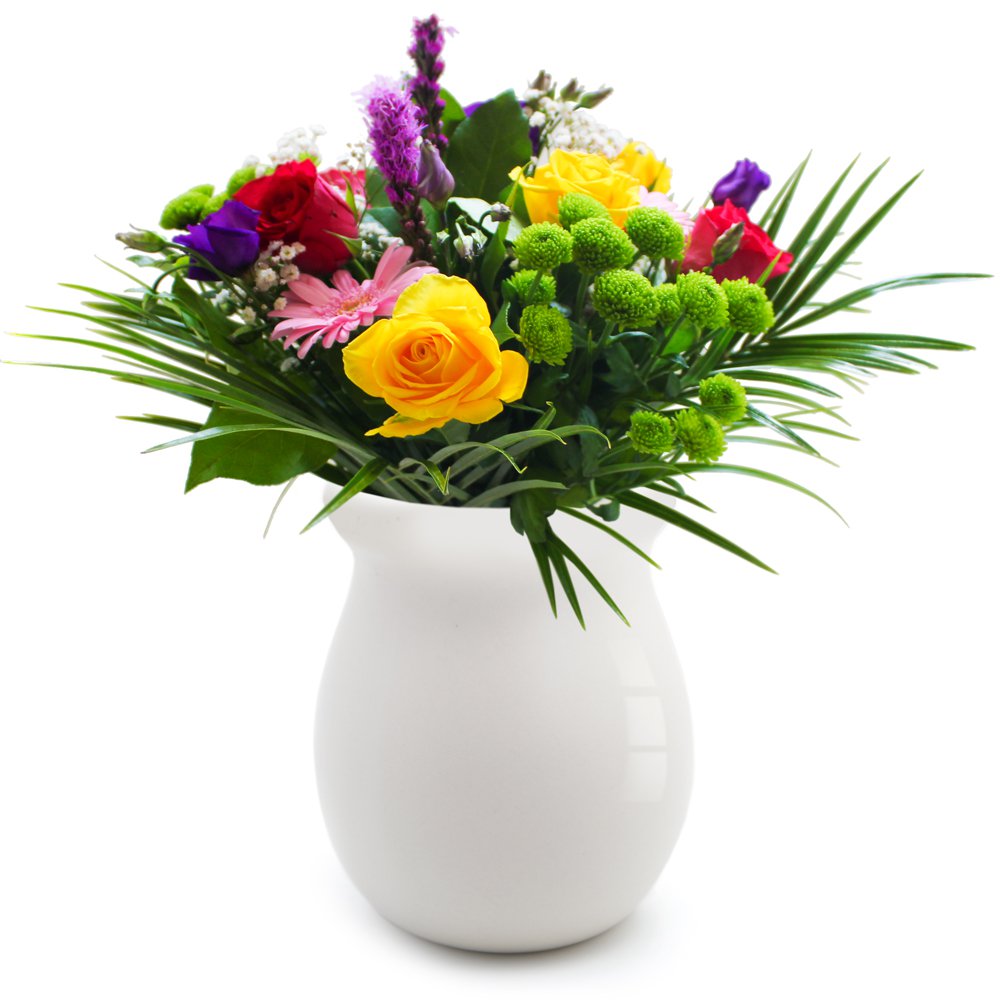 In The Garden Vase Daisy Chain Flowers