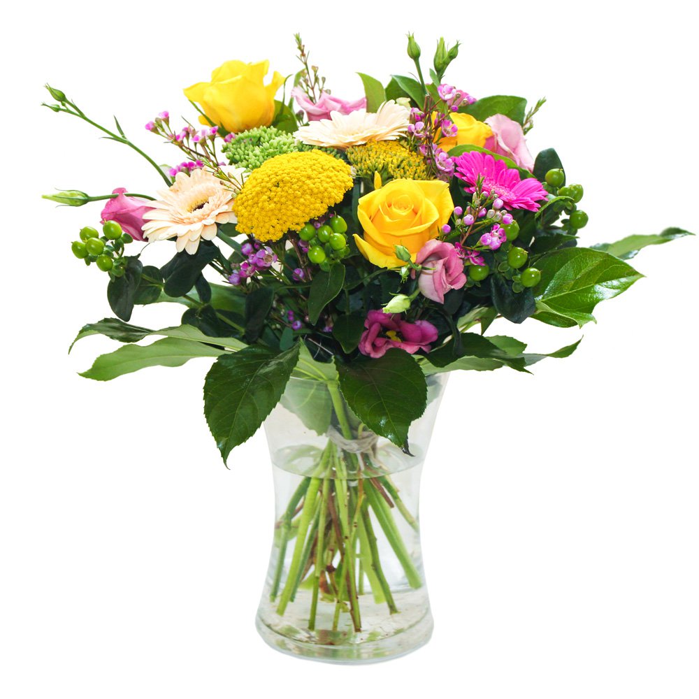 The Happy Vase Daisy Chain Flowers