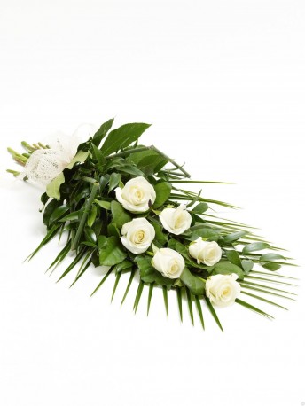 Simple Rose Sheaf White