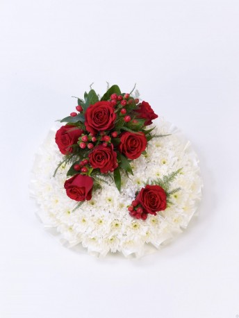 Posy Red & White