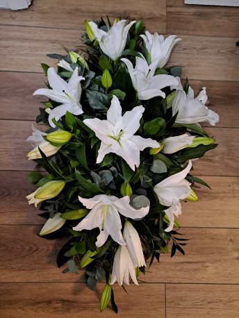 Lily Casket Spray