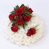 Posy Red & White