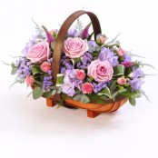 Mixed Basket - Pink and Lilac