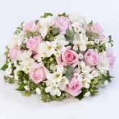 Scented Posy Pink & White