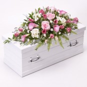 Children's Casket Spray Pink