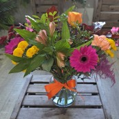 Autumn Blush Vase